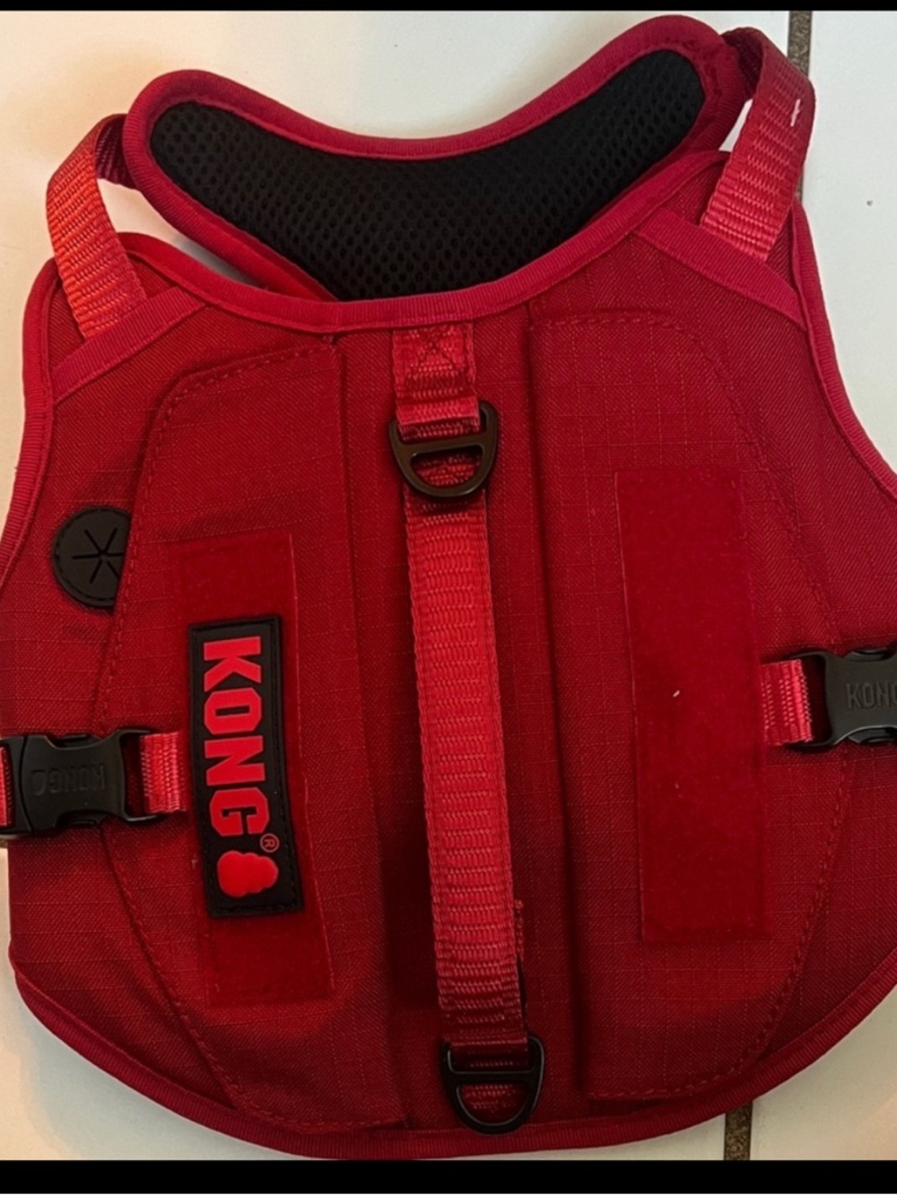 KONG red Padded Harness - Secure Comfort